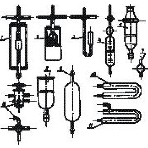 Комплект стеклоизделий для газоанализатора ООГ-2