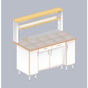 Стол пристенный ЛАБ-1500 ПКТМ