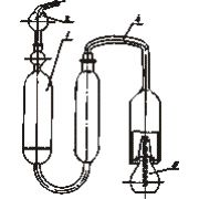 Прибор для определения серы ламповым методом